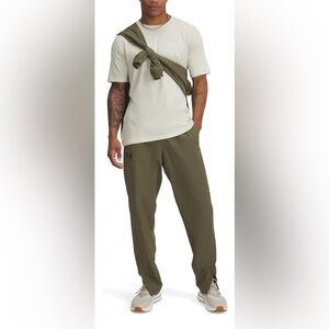 Under Armour Men's Rival Woven Windbreaker Pants Olive green Size M